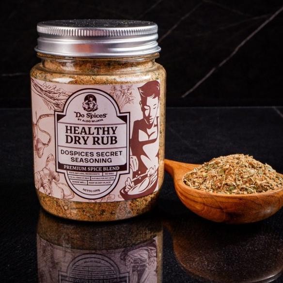

Teruji Dospices Healthy Dry Rub Bumbu Marinasi Rendah Kal [Secret