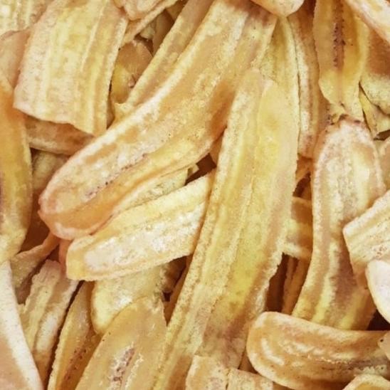 

Keripik Pisang Asin Gurih 1Kg / Keripik Pisang Kepok Lampung