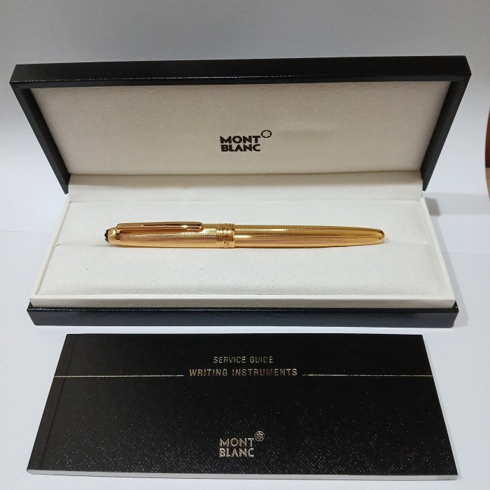 

Promo!!! Montblanc Meisterstuck Solitaire Gold 1443 Fountain Pen