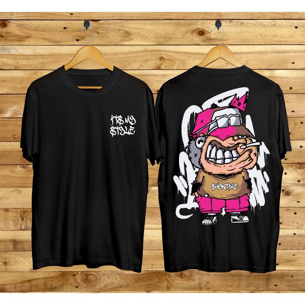 Viral Kaos Is My Style Atasan Wanita Distro Kekiniankaos Kartunkaos Sablon Tulisan Di Leher Kaos Trn