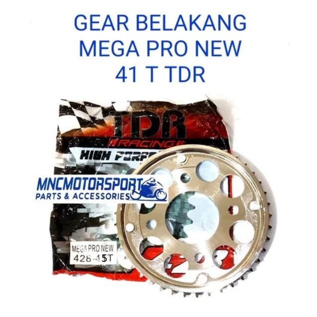 GEAR GIR BELAKANG TDR SONIC SUPRA GTR CB 150 R 428 41 42 43 44 45 46 Import