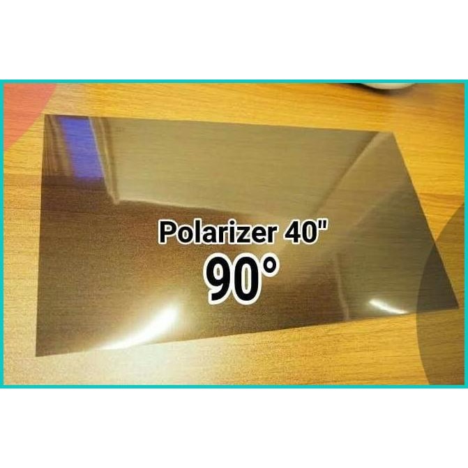 Polarizer 40 inch LCD Polariser 40 inch 90 derajat 8JVLZ4 onderdil