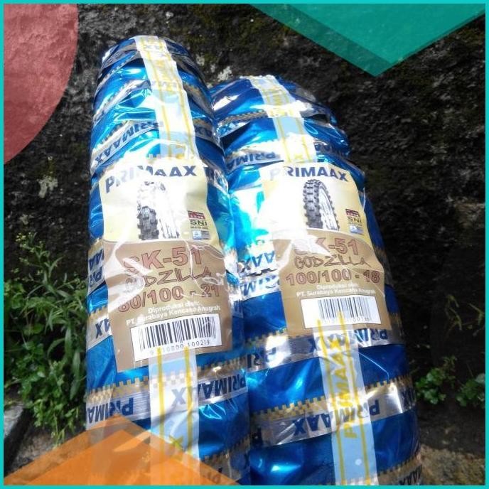 Ban Trail Primax Godzilla 21 18 100 100 - Depan Belakang KLX Dtracker