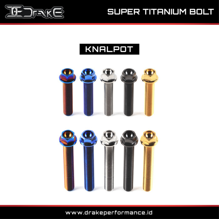Drake Titanium Baut dy,Windshield,SensorAbs Yamaha Nmax Original