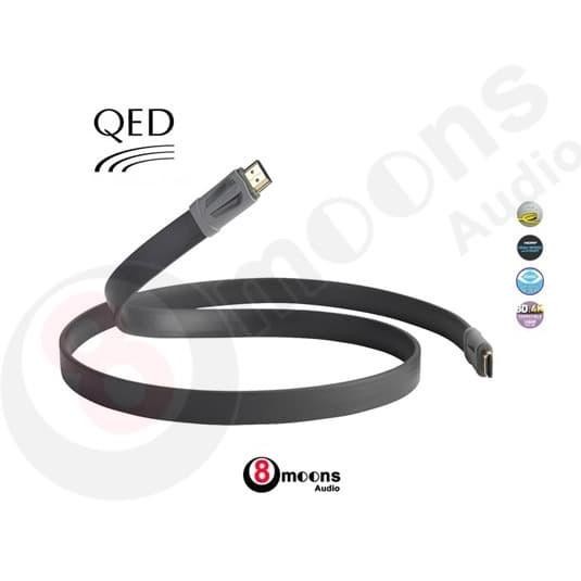 Qed Performance Eflex Hdmi Gaphite (1Meter) Murah