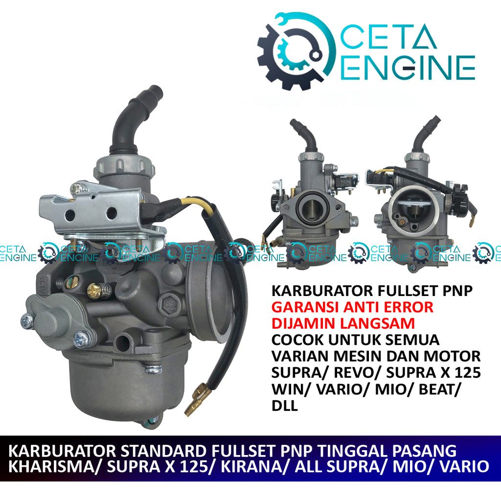 (SALE) KARBU SUPRA X 125 KHARISMA 125 SUPRA X KIRANA KARISMA SUPRA X 125 FI HELM INJEKSI BATMAN IN L