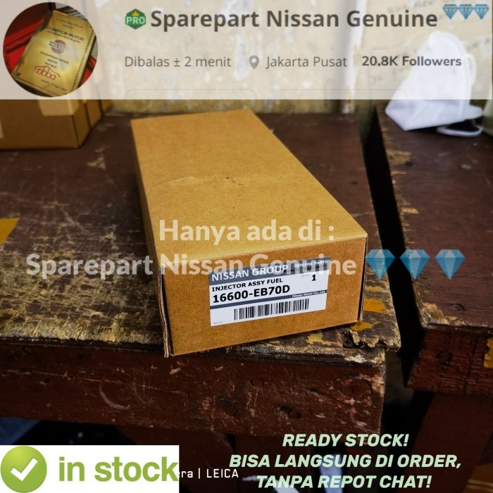 Navara 2.5 NP300 Fuel Injector injektor Diesel Solar ORI NISSAN