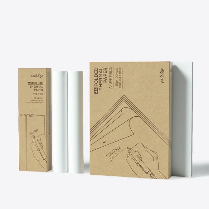 

SALE PERIPAGE Kertas A4 Paper Thermal HVS Kertas Quick Dry Long Storage Roll Dan Lembar gd-324