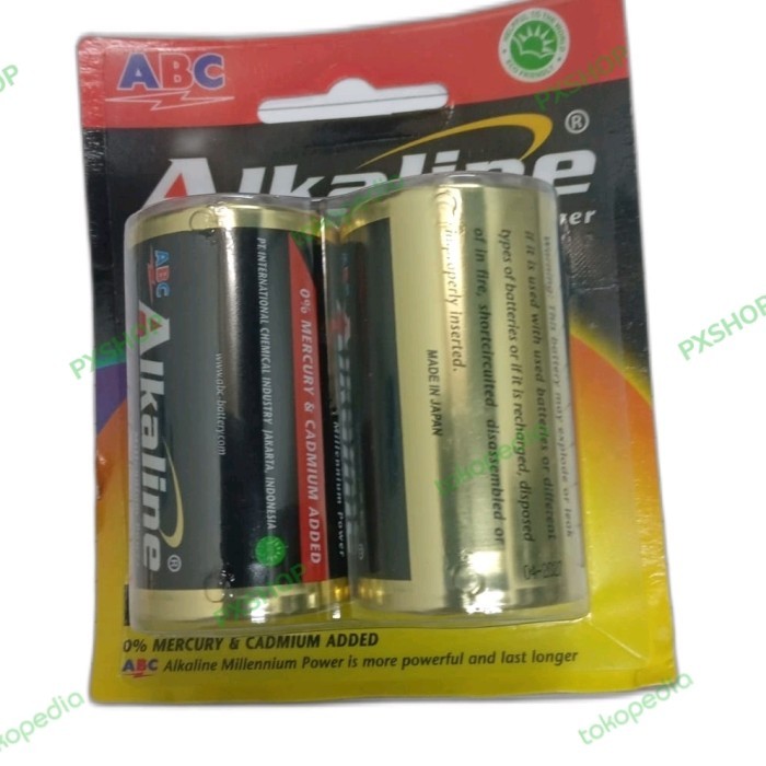 Baterai Besar Alkaline Type D - LR20