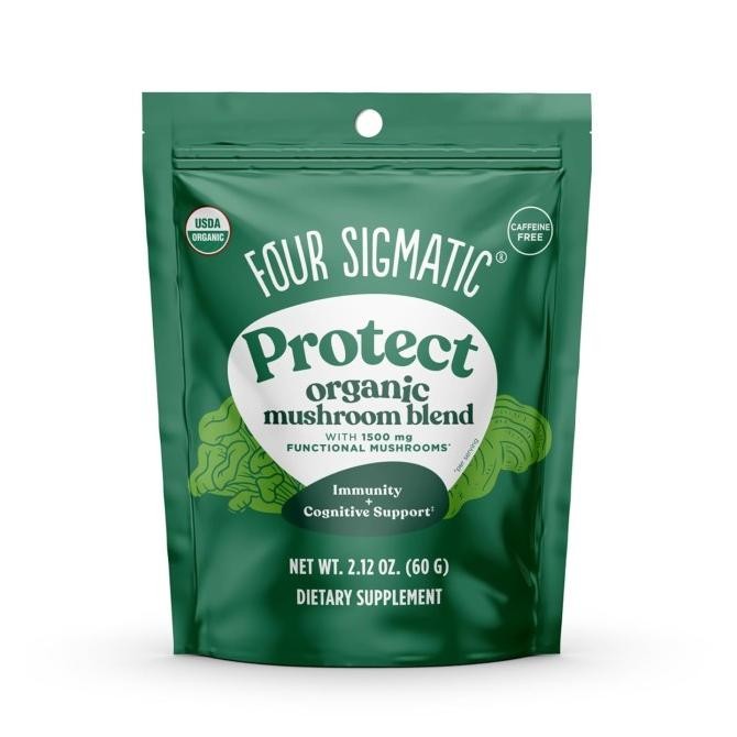 

FOUR SIGMATIC 10 MUSHROOM BLEND SUPERFOOD BLENDS CORDYSEPS CHAGA _ Original