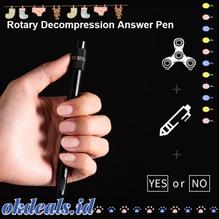

Vee Okdeals Pen Jawaban Hadiah Perlengkapan Kantor Sekolah Tinta Hitam