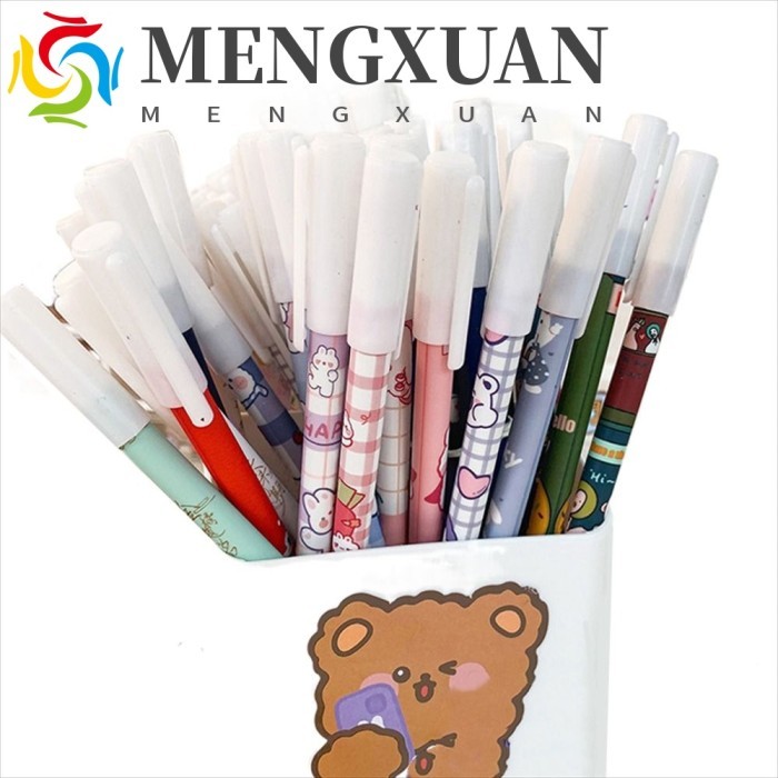 

Vee Mengxuan Pena Dihapus Perlengkapan Sekolah Alat Tulis Press Pen Biru