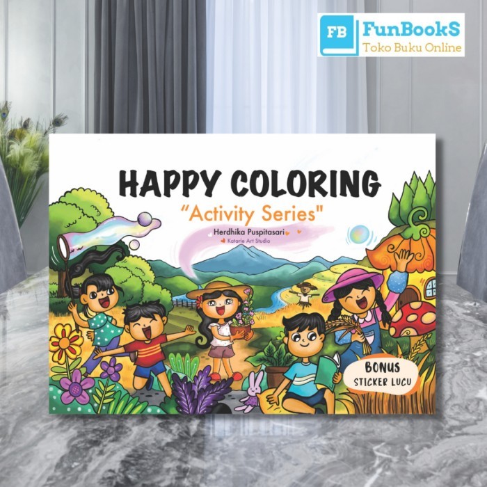 

Bana Buku Anak Aktivitas Mewarnai - Happy Coloring Activity Series