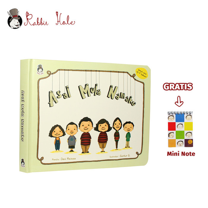 

Bana Rabbit Hole - Asal Mula Namaku - Buku Anak (Hard Cover)