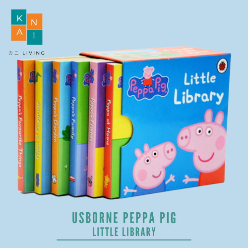 

Bana Usborne Peppa Pig Little Library Book Buku Aktivitas Anak Story Book