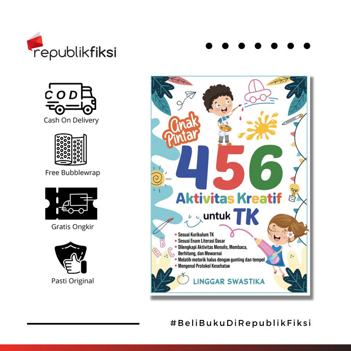 

Bana Buku Anak Pintar 456 Aktivitas Kreatif Untuk Tk - Anak Kita
