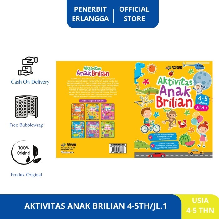 

Bana Buku Aktiivitas Anak: Aktivitas Anak Brilian Usia 4-5 Tahun Semester 1