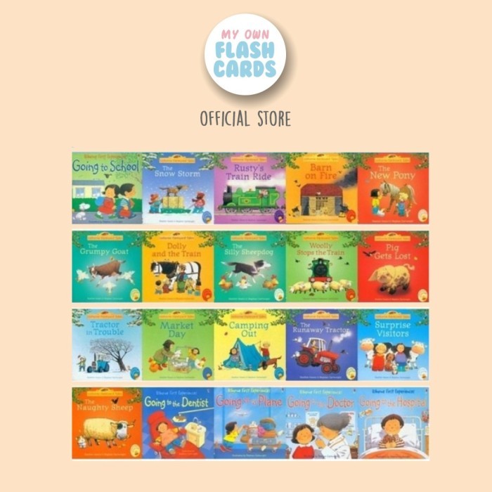 

Bana Usborne Farmyard Tales And First Experiences Buku Import Anak Edukasi