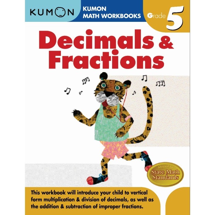 

Bana Buku Anak - Kumon - Grade 5 Decimals & Fractions