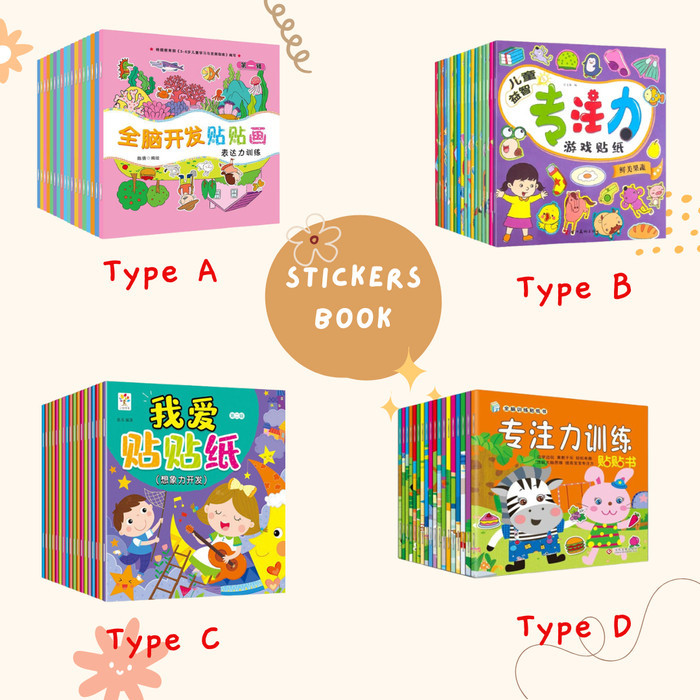 

Bana Buku Stiker Anak Stickers Children Book