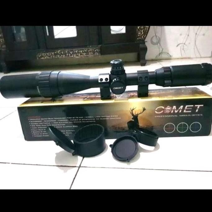 Teleskop senapan angin Comet 3-9x40 AOE teropong senapan angin scope