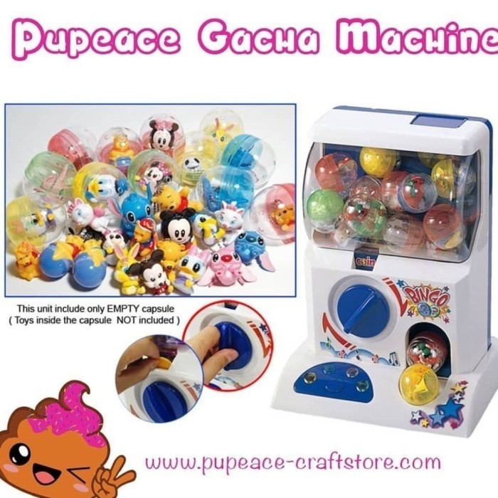 Ready READY STOCK - Mini Gachapon Toy Machine