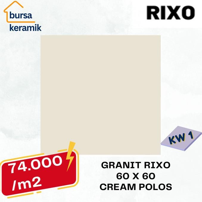 Sale Granit Rixo 60 X 60 Cream Polos Kw 1