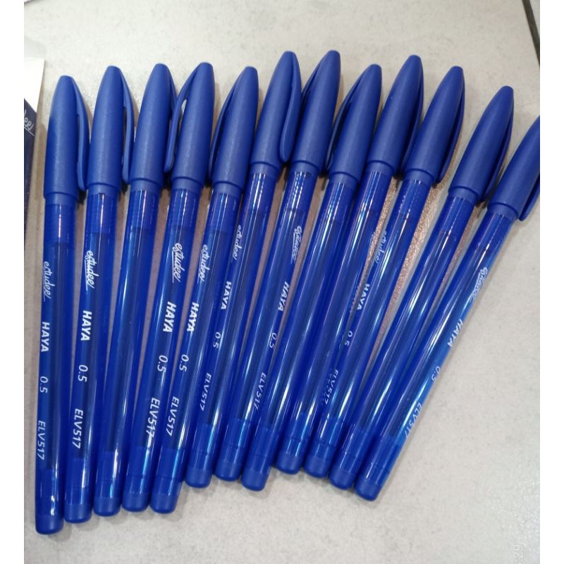 

Gramedia Cirebon - ESTUDEE HAYA BALLPOINTLV 0.5 BLUE/6 ELV517