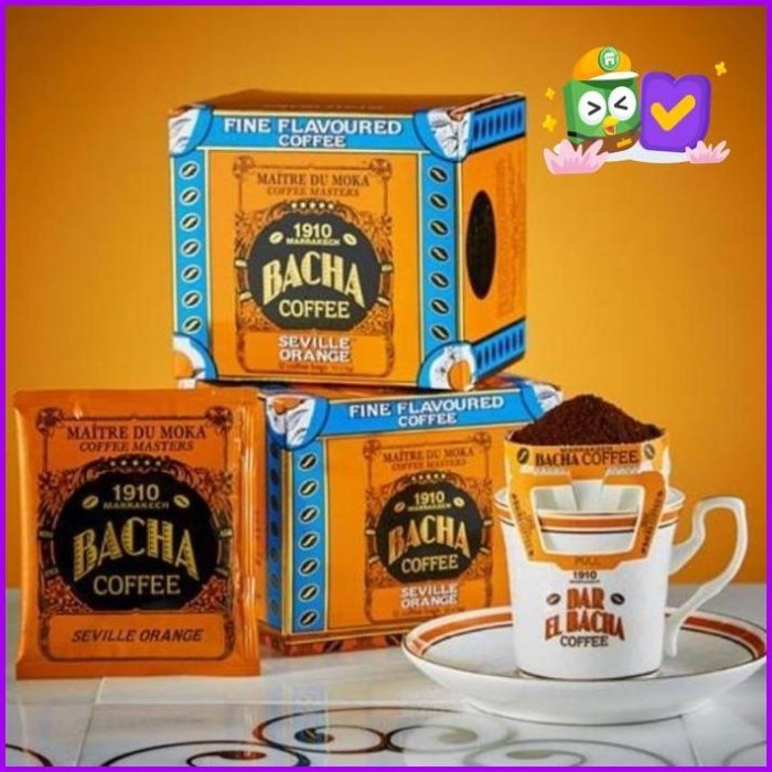

Bacha Coffee - Kopi Bubuk 12 Bag X 12 G Per Box Original