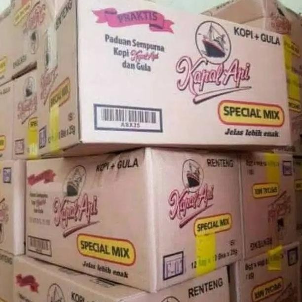 

Kopi Gula Kapal Api Spesial Mix (120 Sachet/ 1Dus)