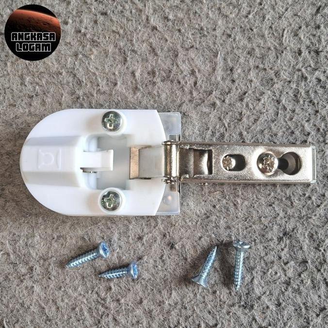 Sale Engsel Sendok Kaca Besar Oval 35Mm Merk Lama  Satuan.