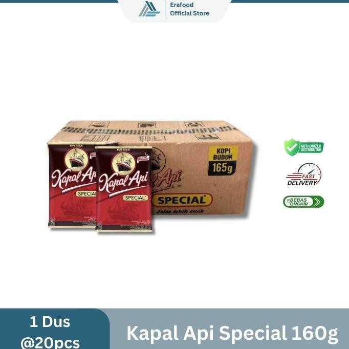 

Kapal Api Spesial Merah 160G - 1 Karton @20Pcs