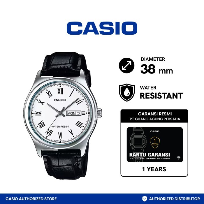 Jam Tangan Pria analog casio MTP-V006L-7BUDF