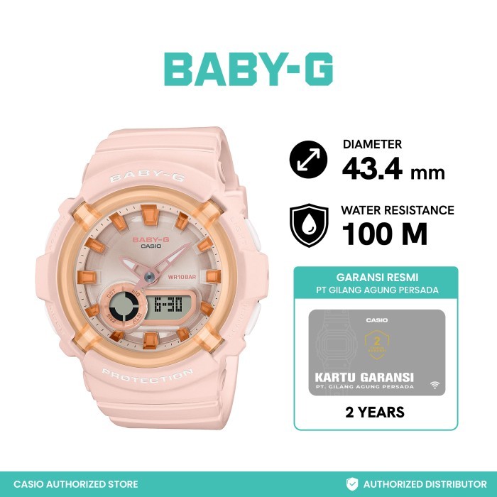 jam tangan wanita casio BABY-G BGA-280SW-4ADR