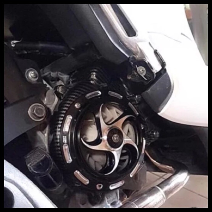 Spiner Kipas/Baling Spinner Variasi Motor Vespa Matic/Vespa Sprint Fto