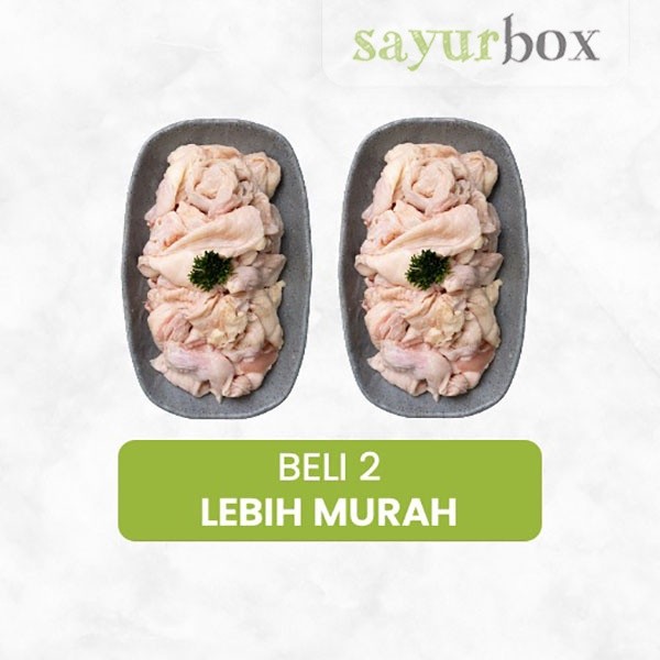 

Bundling - 2 x Sreeya Kulit Ayam 500 gram Sayurbox