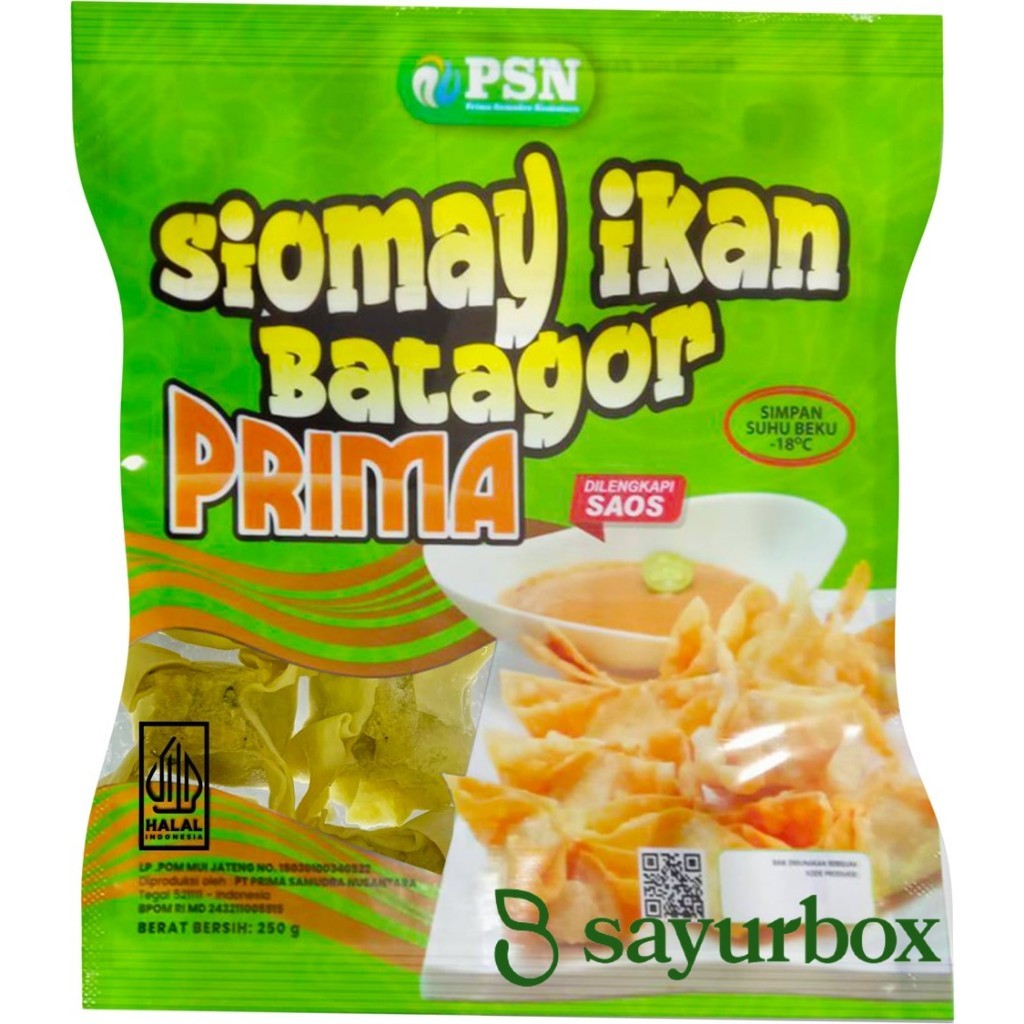 

Prima PSN Siomay Batagor 250 gram Sayurbox