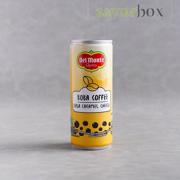 

Del Monte Boba Coffee Caramel Cheese 240 ml Sayurbox