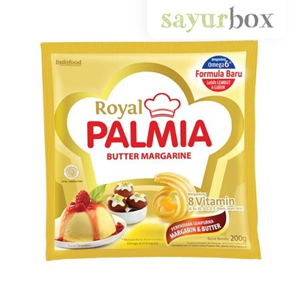 

Royal Palmia Butter Margarine 200 gram Sayurbox