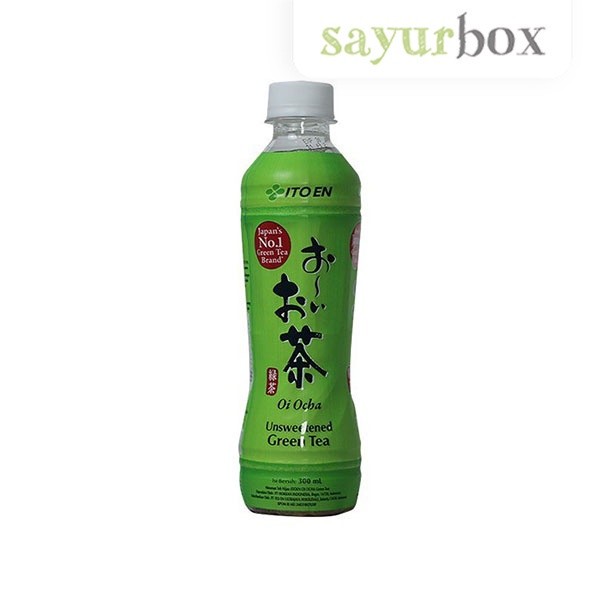 

ITO EN Unsweetened Green Tea Botol 300 ml Sayurbox