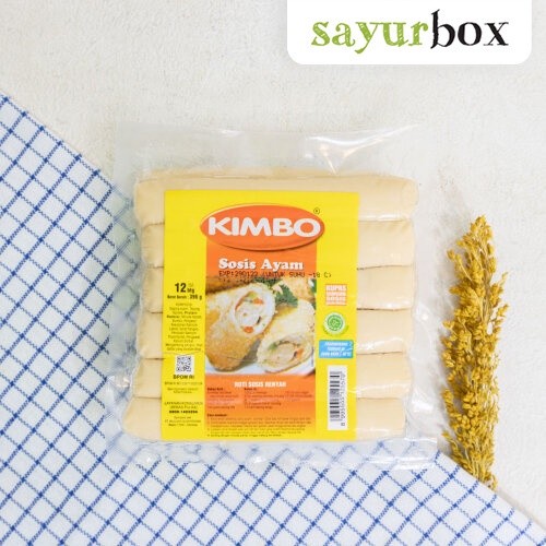 

Kimbo Sosis Ayam Frozen 396 gram Sayurbox