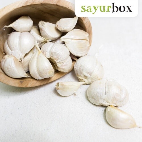 

Bawang Putih Kating Konvensional 200 gram Sayurbox
