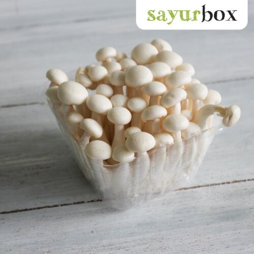 

Jamur Shimeji Putih Impor Impor 1 pack Sayurbox