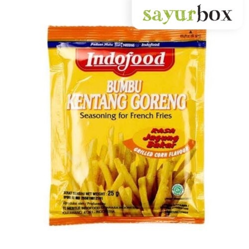 

Indofood Bumbu Kentang Goreng Jagung Bakar 25 gram Sayurbox