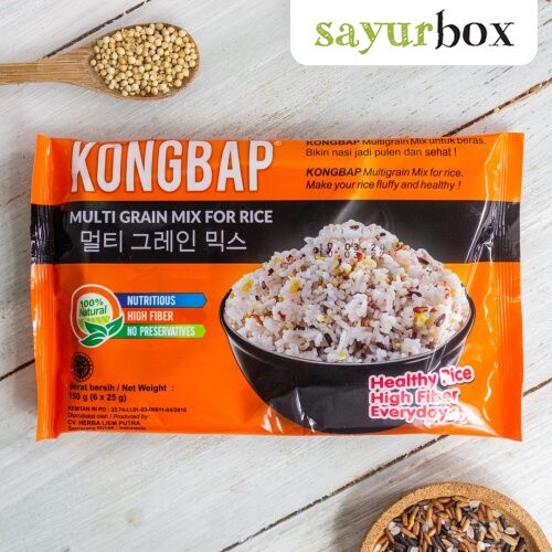 

Kongbap Multigrain Mix 150 gram Sayurbox