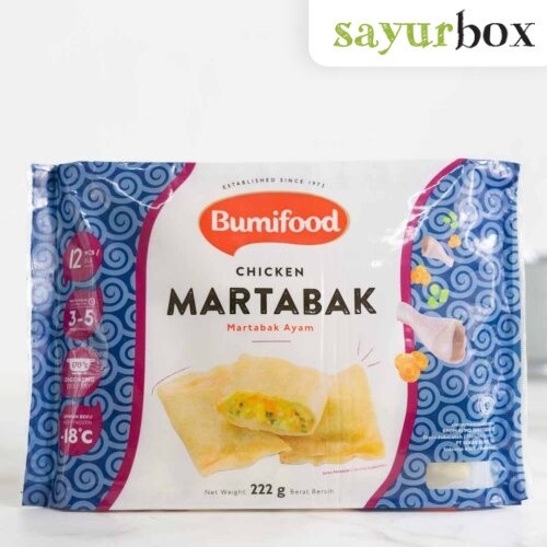 

Bumifood Martabak Ayam 222 gram Sayurbox