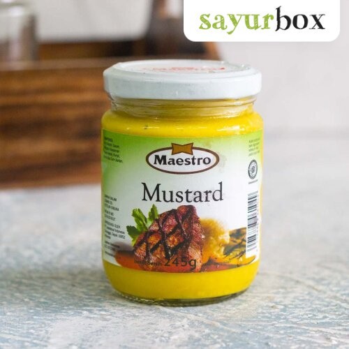 

Maestro Mustard 245 gram Sayurbox
