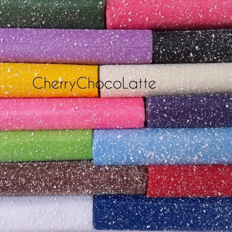 TERMURAH [ 1 Roll ] Snow Tile Roll / Kain Tile Salju / Snowy Wrapping Paper / Flower Wrapp / Kertas 