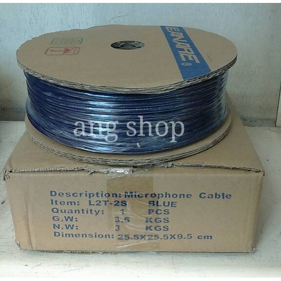 Kabel Mic Stereo / Canare L2T-2S Cable Microphone Audio Roll (80M)