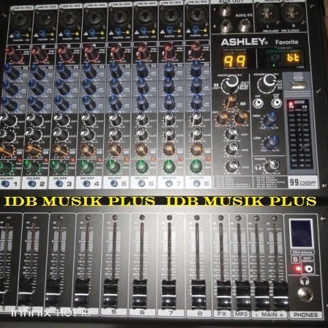 Mixer 8 Channel Ashley Favorite8 Favorite Favorite 8 Original Ashley